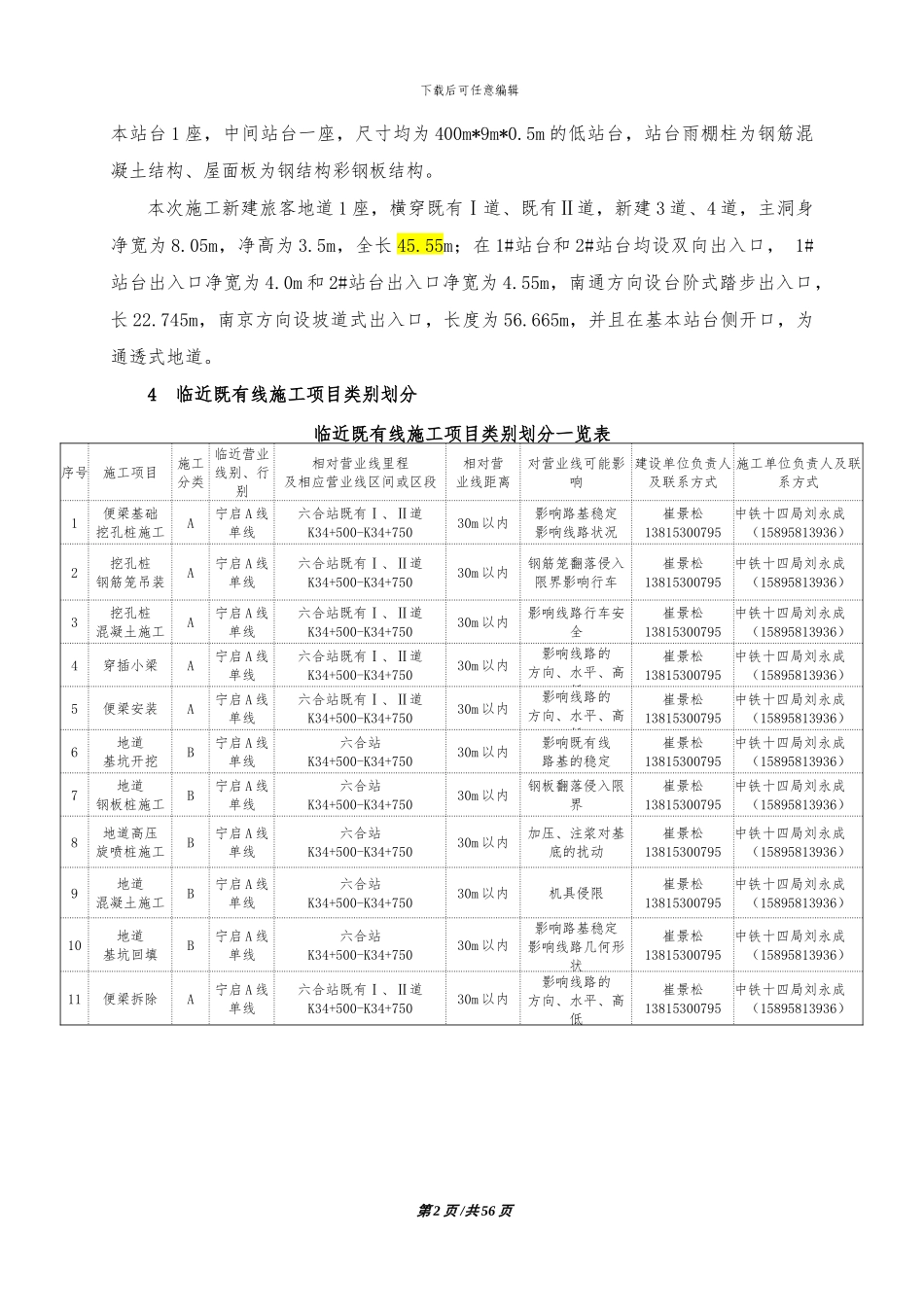 六合站地下通道及构造物施工方案_第2页