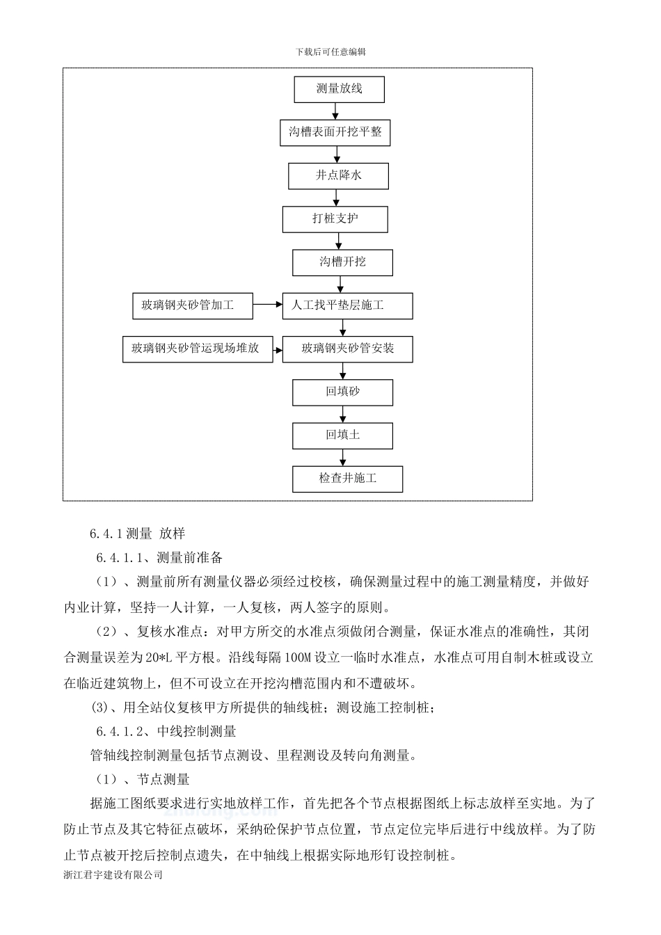兰溪市某污水管网专项施工方案-secret_第2页