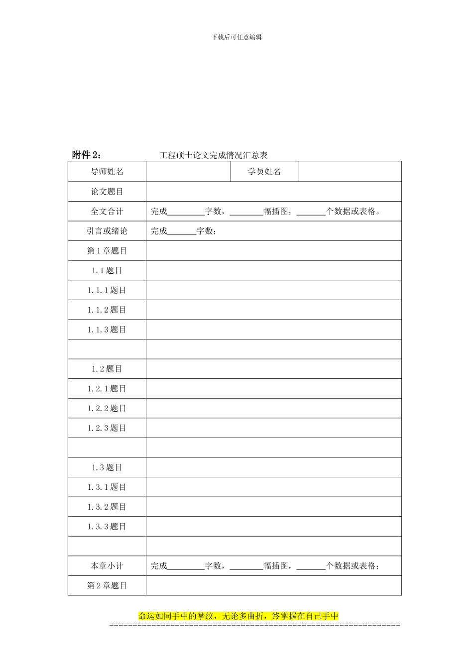 关于对2024级工程硕士班毕业论文进行中期检查的通知_第2页