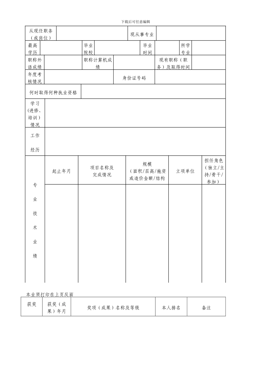 关于工程系列建筑专业农村中级职称_第3页