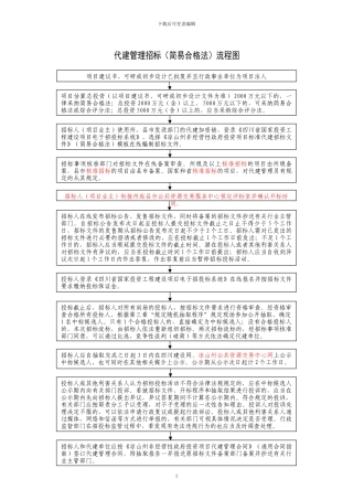 凉山州代建管理招标文件范本