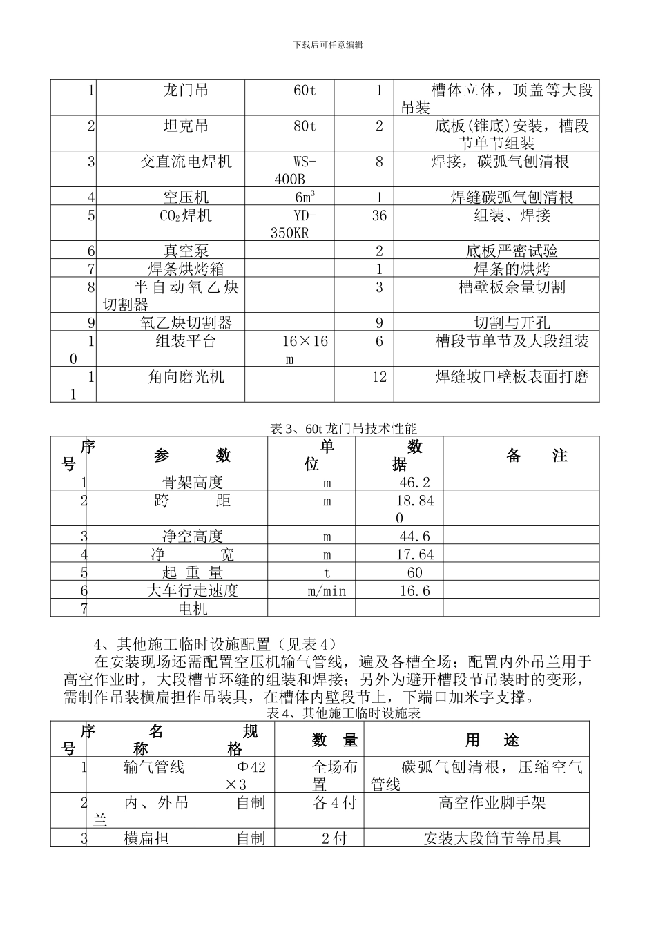 分解槽、沉降槽制作安装施工方案_第3页