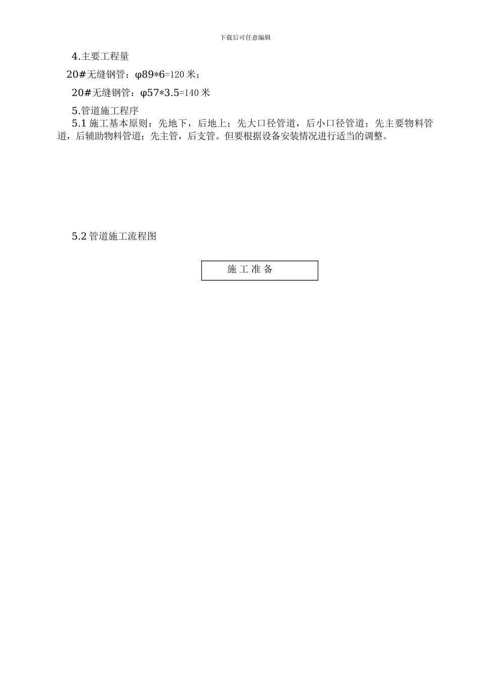 化工厂压力管道安装施工方案_第3页