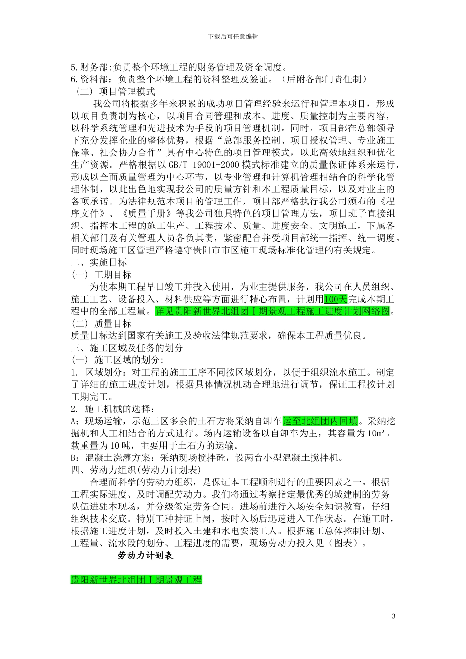 北组团Ⅰ期施工组织设计方案_第3页