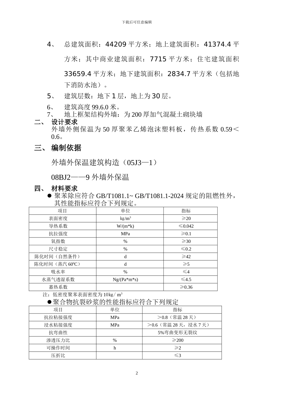 半岛四季商住楼外墙节能保温施工方案_第2页