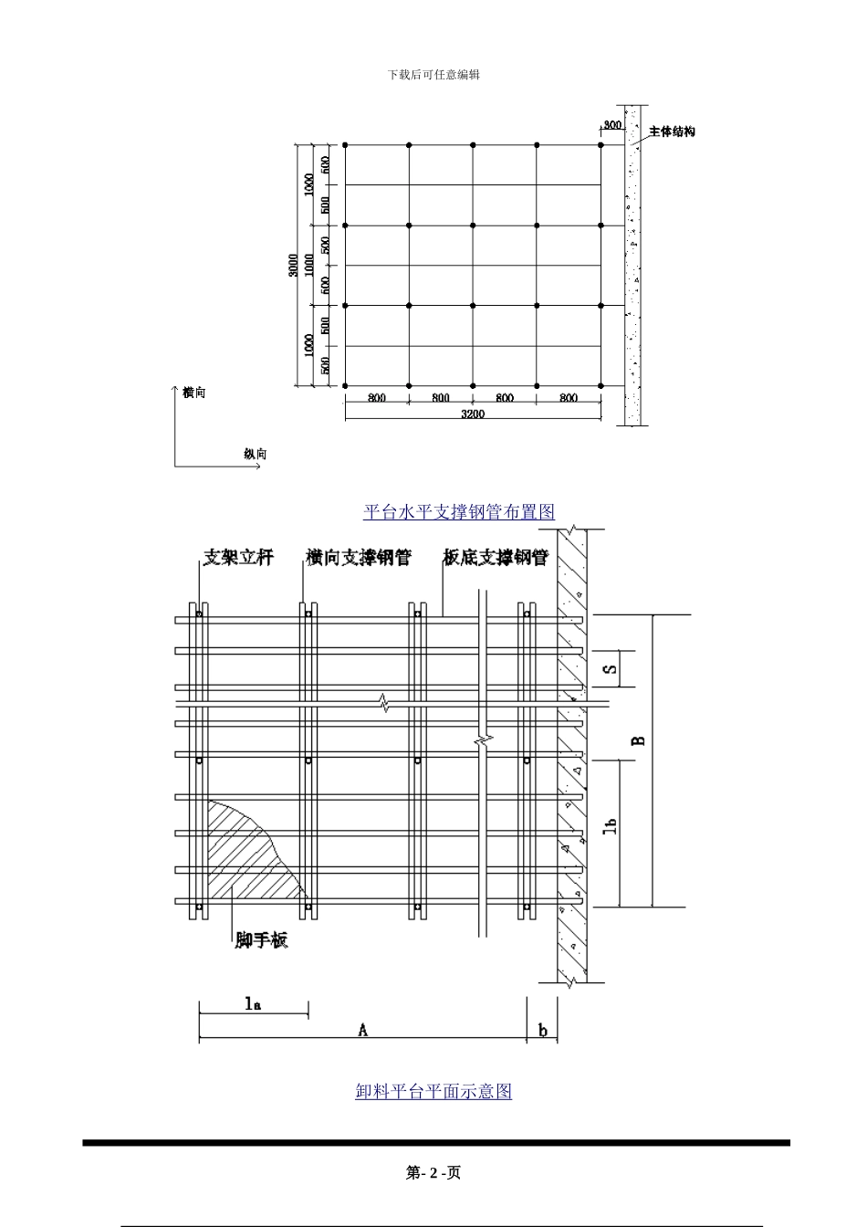 卸料平台施工方案(修改)_第2页