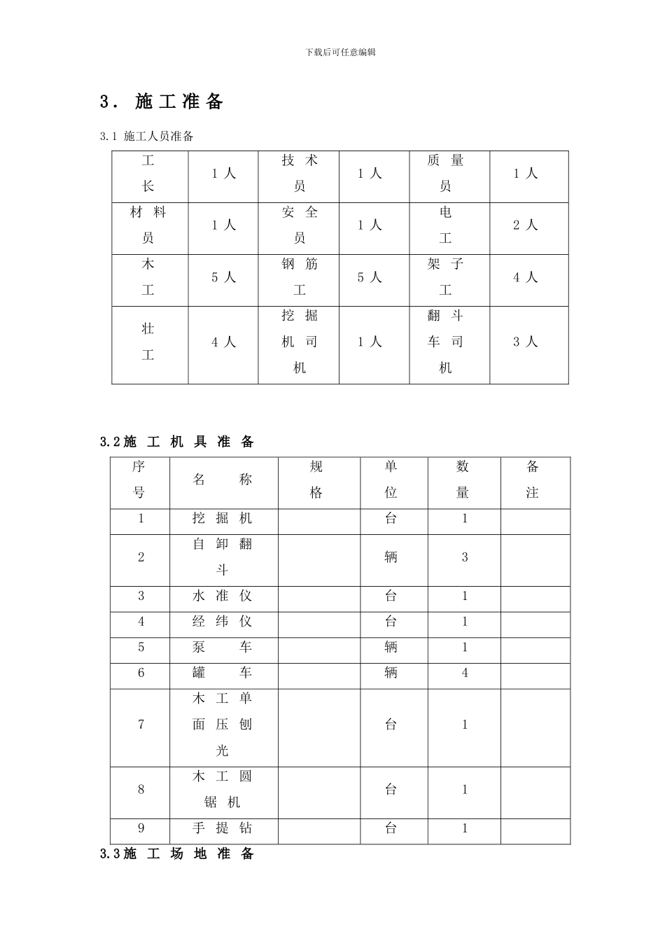 厂区设备基础及地下设施施工措施_第2页