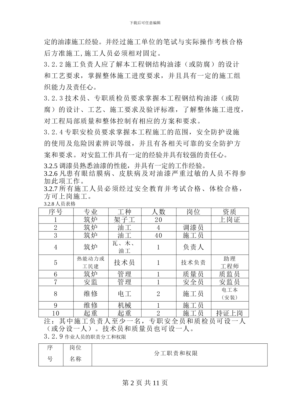 厂房钢结构油漆厂房钢结构油漆施工作业指导书[1]_第2页