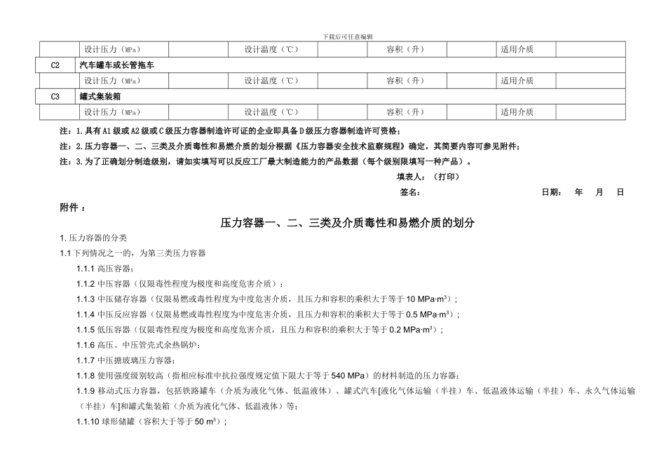 压力容器生产资质分类_第2页