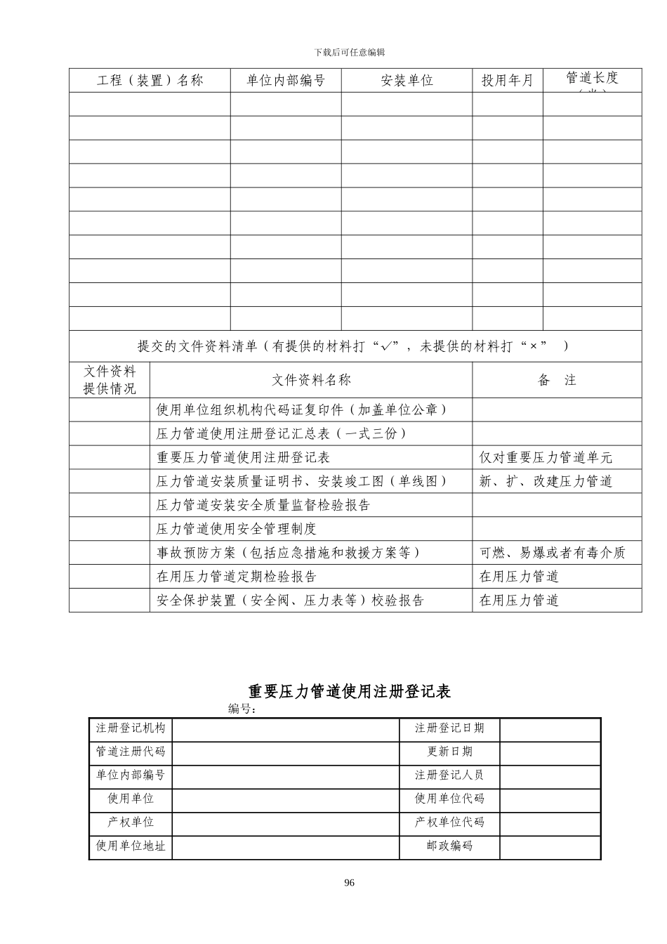 压力管道使用登记工作程序_第3页