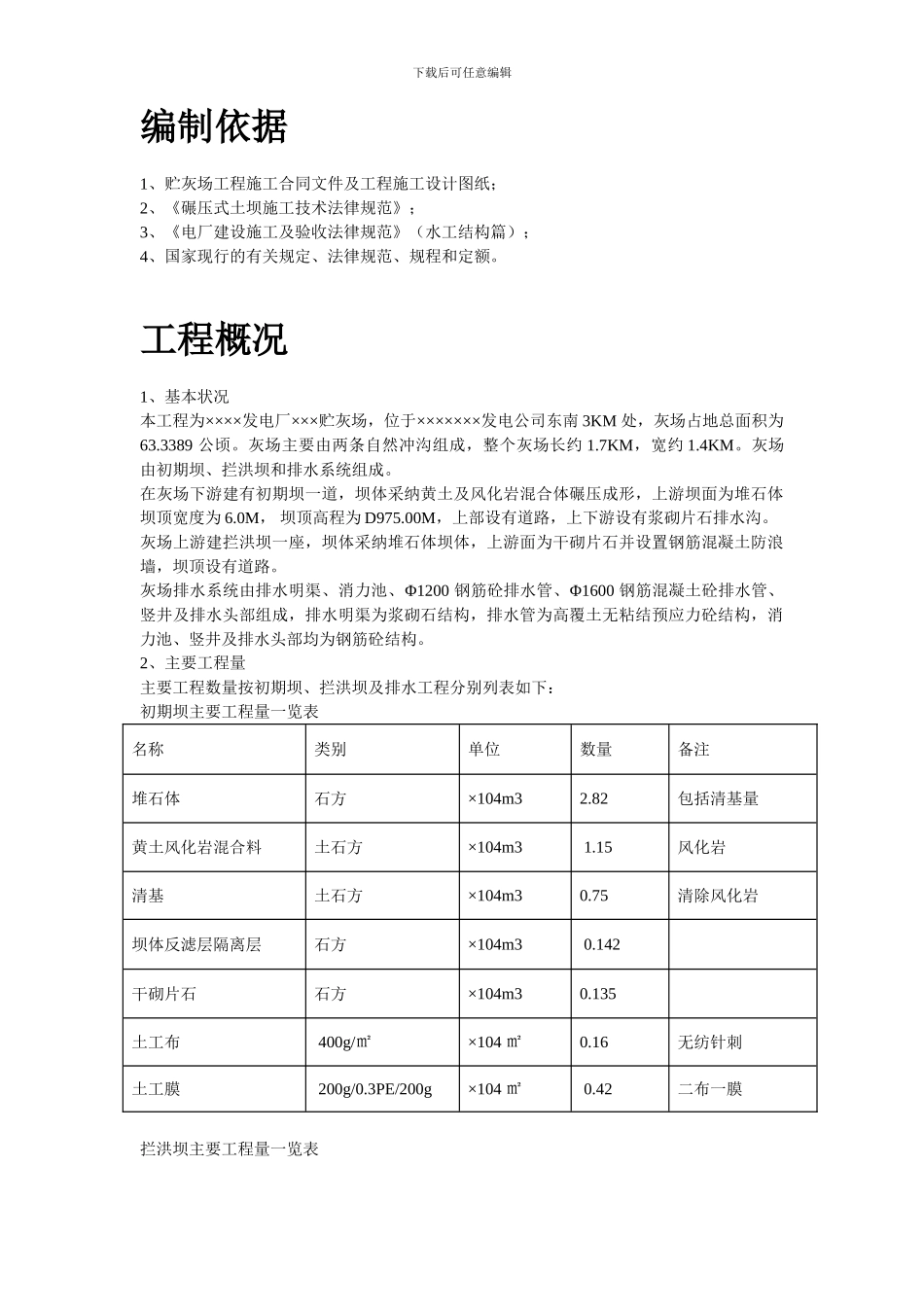 发电厂工程施工-组织-设计等_第2页