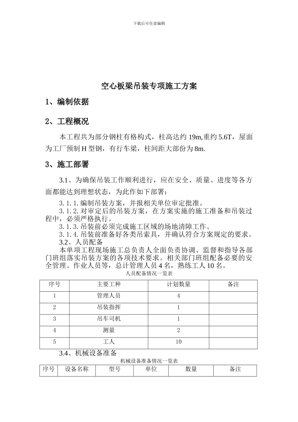 吊装施工方案()_第3页