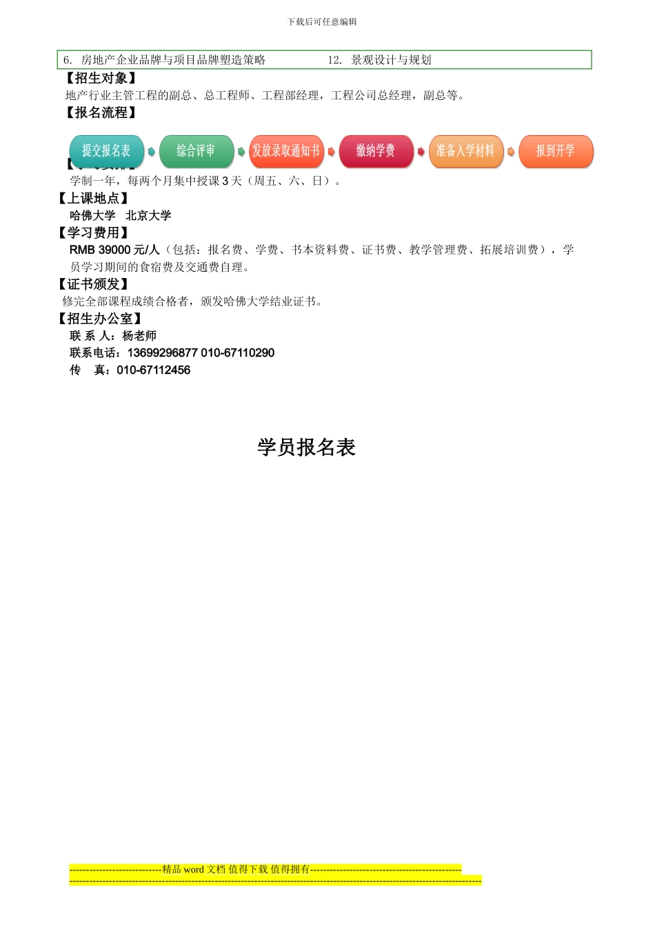 哈佛大学工程项目管理班2024年新版_第3页