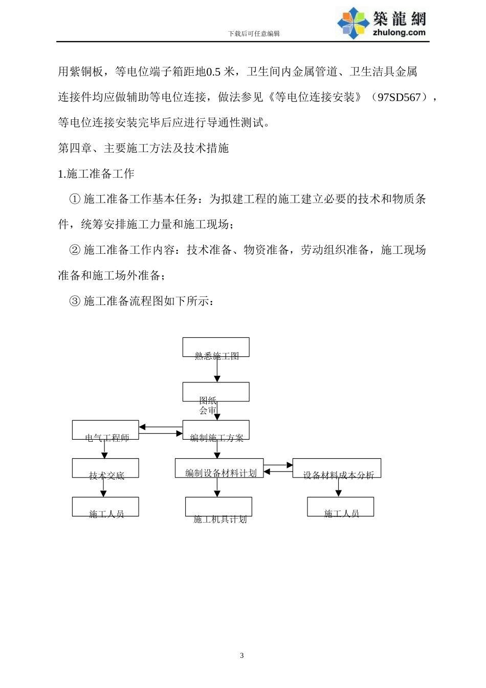 哈尔滨市某机关单位办公楼装修改造工程施工方案_第3页