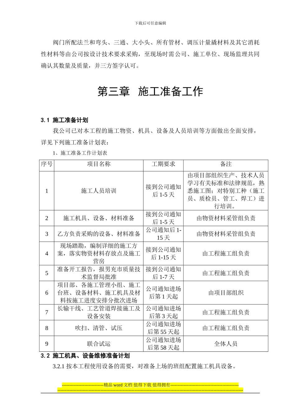 响滩施工组织设计_第3页
