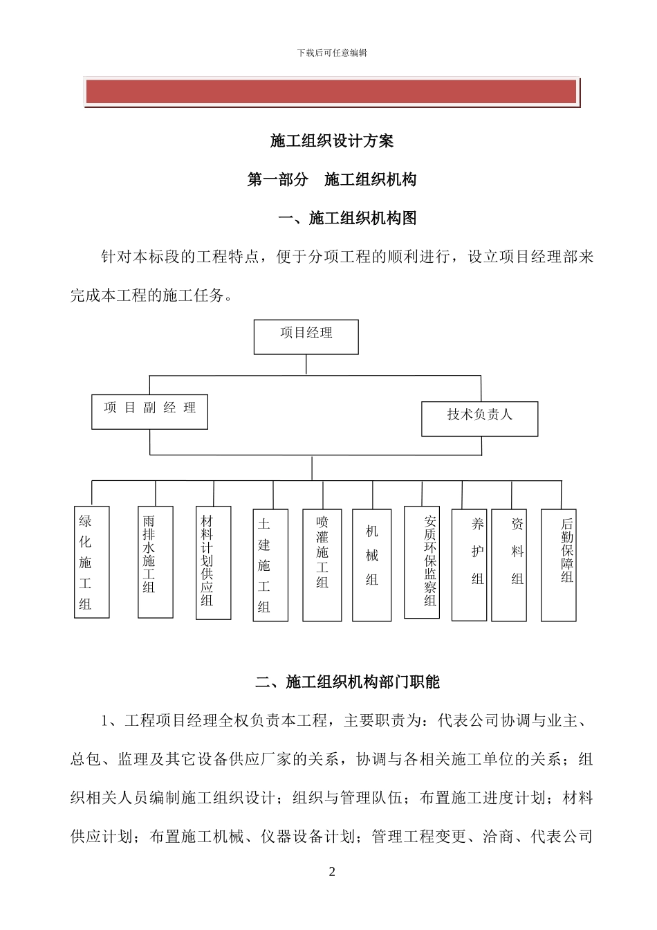 园林绿化施工组织设计方案11_第2页