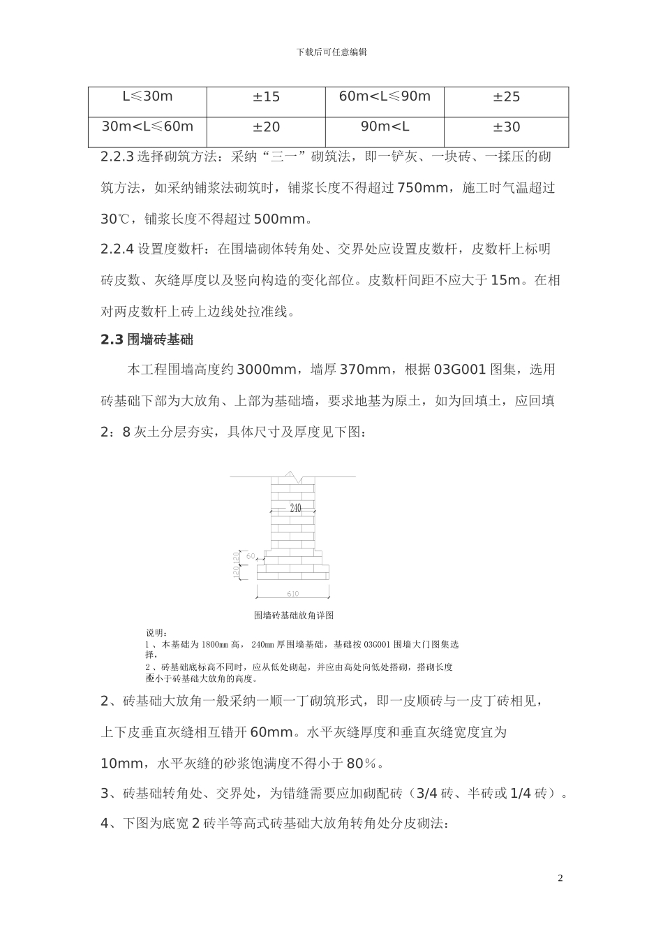围墙砌筑施工方案_第2页