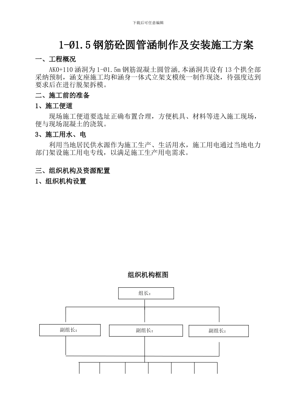 圆管涵预制及安装施工_第2页