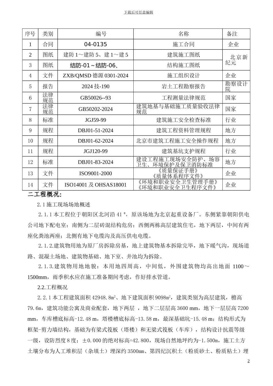 土方施工方案_第2页