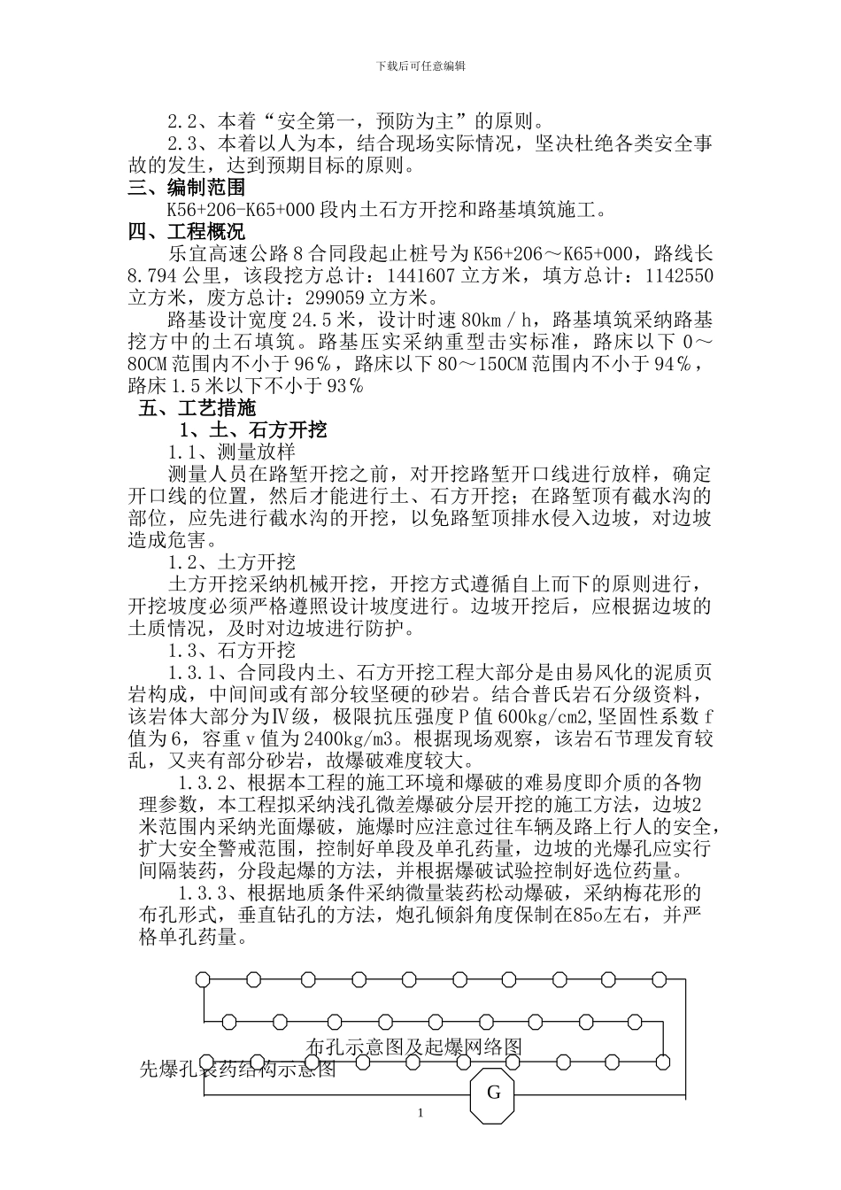 土石方开挖及填筑工程安全专项施工方案_第2页