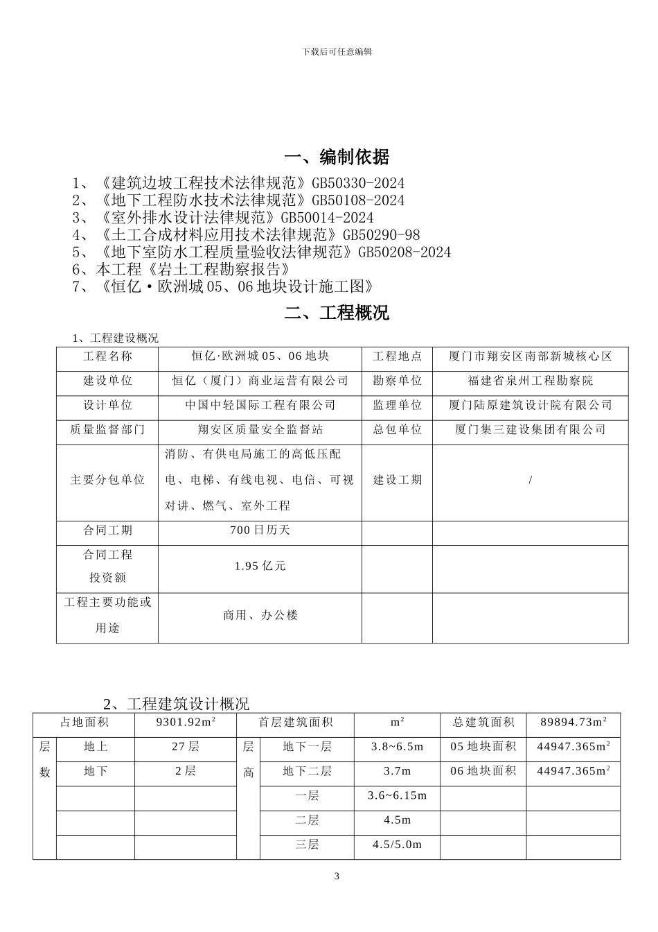 地下室外围排水盲沟施工方案_第3页