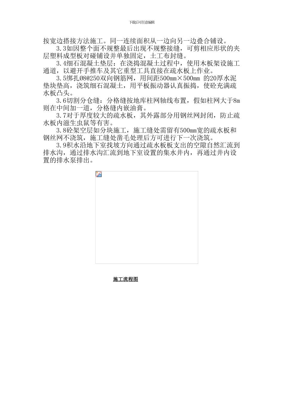 地下室底板疏水板施工工艺1_第3页