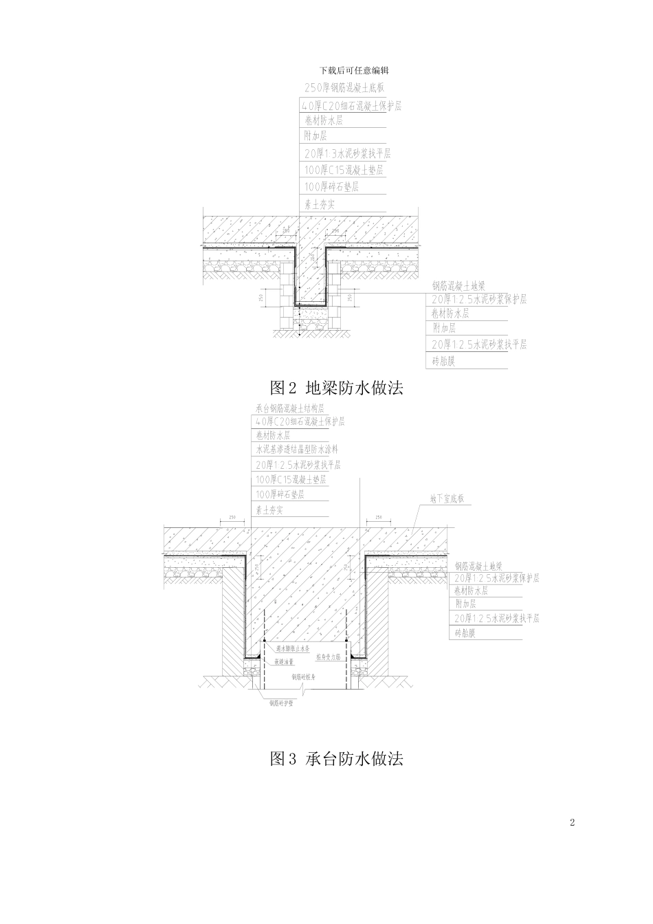 地下室防水施工方案(单层)_第2页