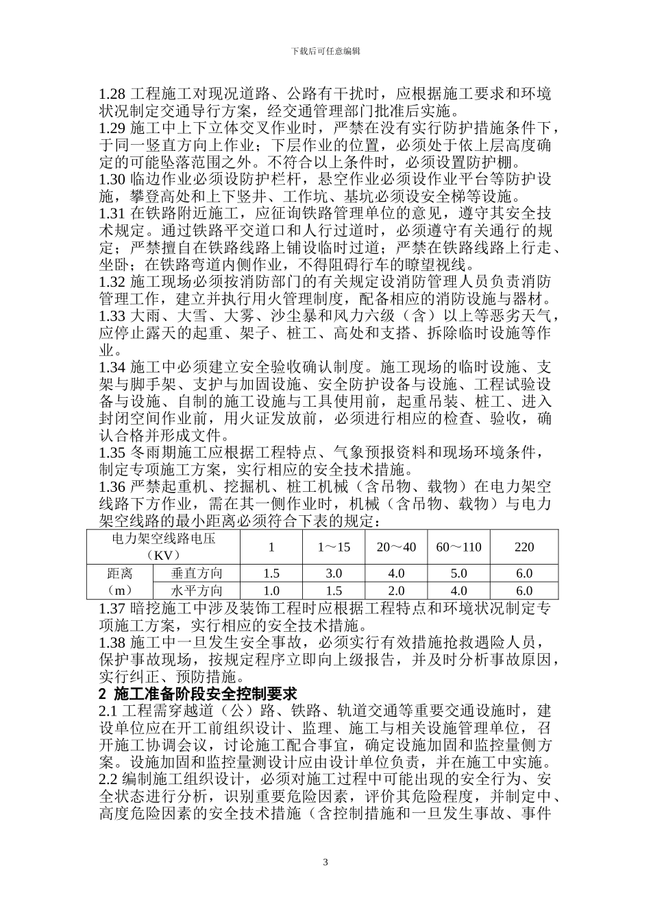 地下暗挖工程安全监理实施细则_第3页