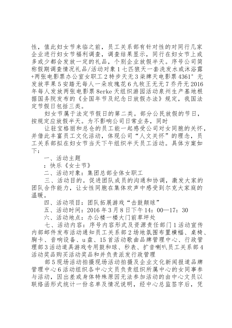 XX年“三八”妇女节福利申请报告_第2页