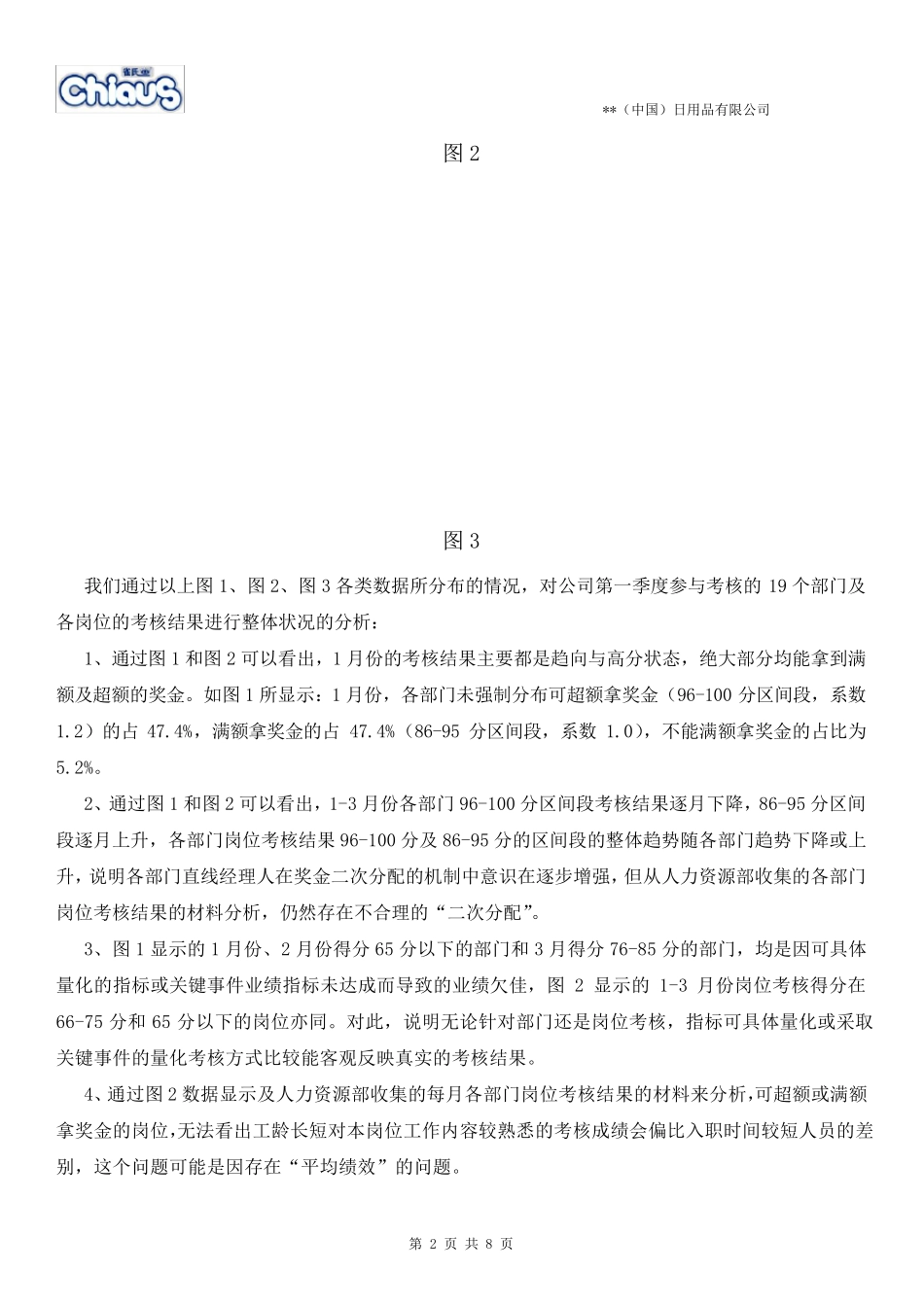 绩效考核问题总结分析报告_第2页