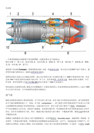 维基：喷气发动机原理