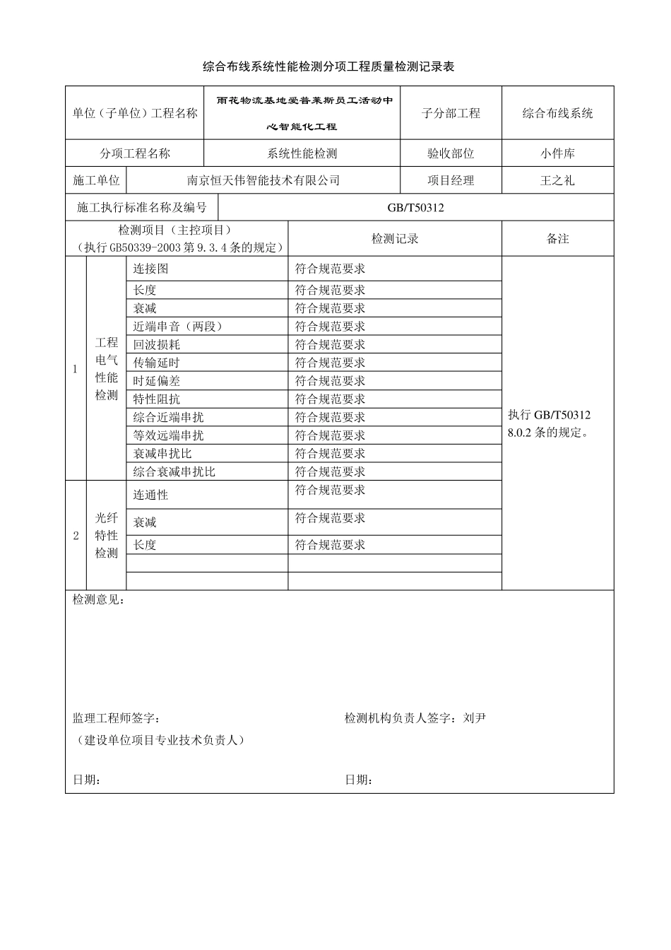 综合布线调试报告_第3页