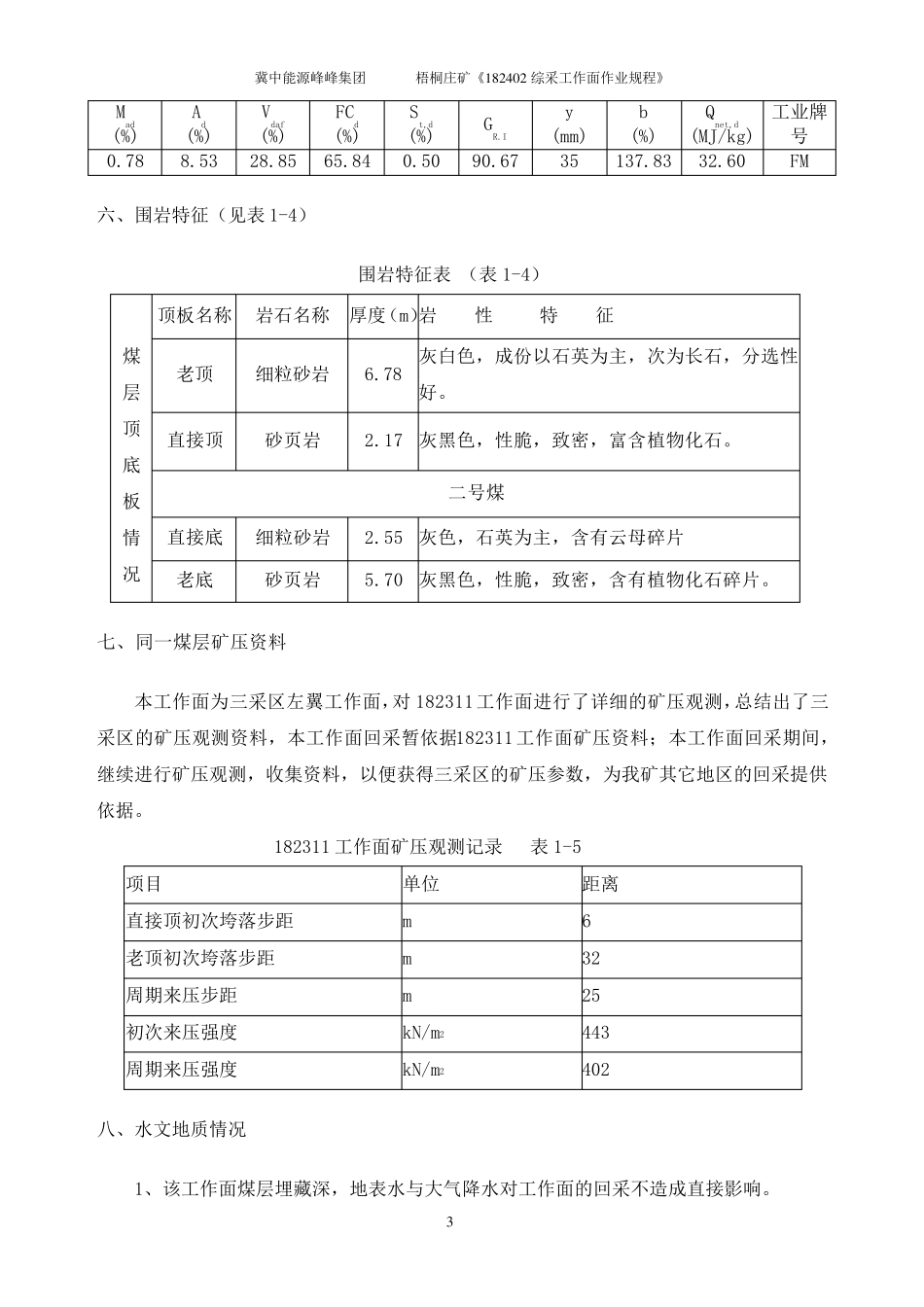 综采工作面作业规程_第3页