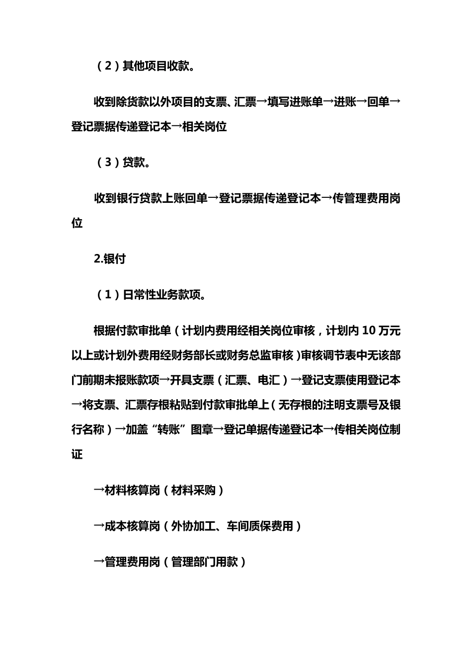 超市出纳岗工作流程_第3页