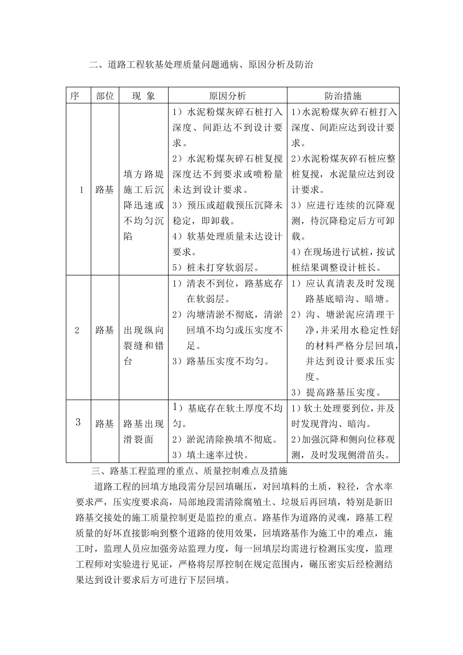 路基工程施工监理控制措施_第2页
