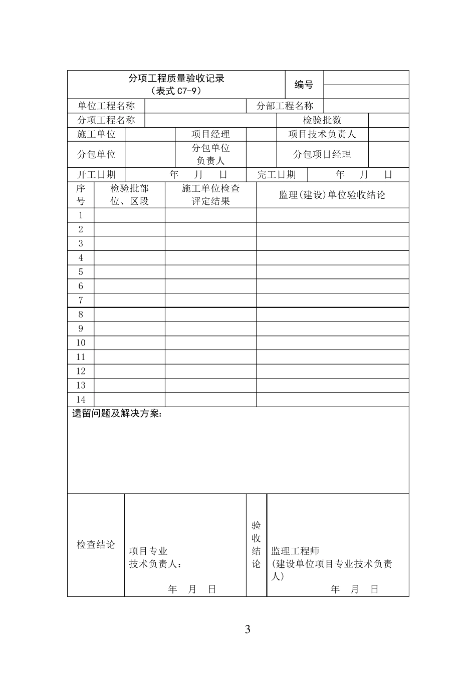 路基工程施工质量验收标准(表格)_第3页