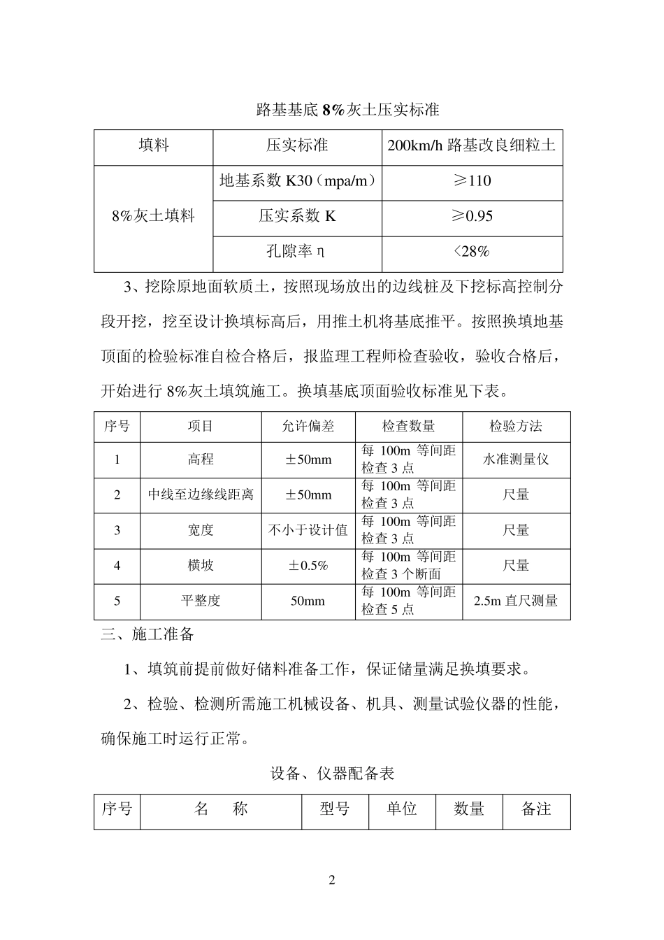 路基换填8%灰土施工方案_第2页
