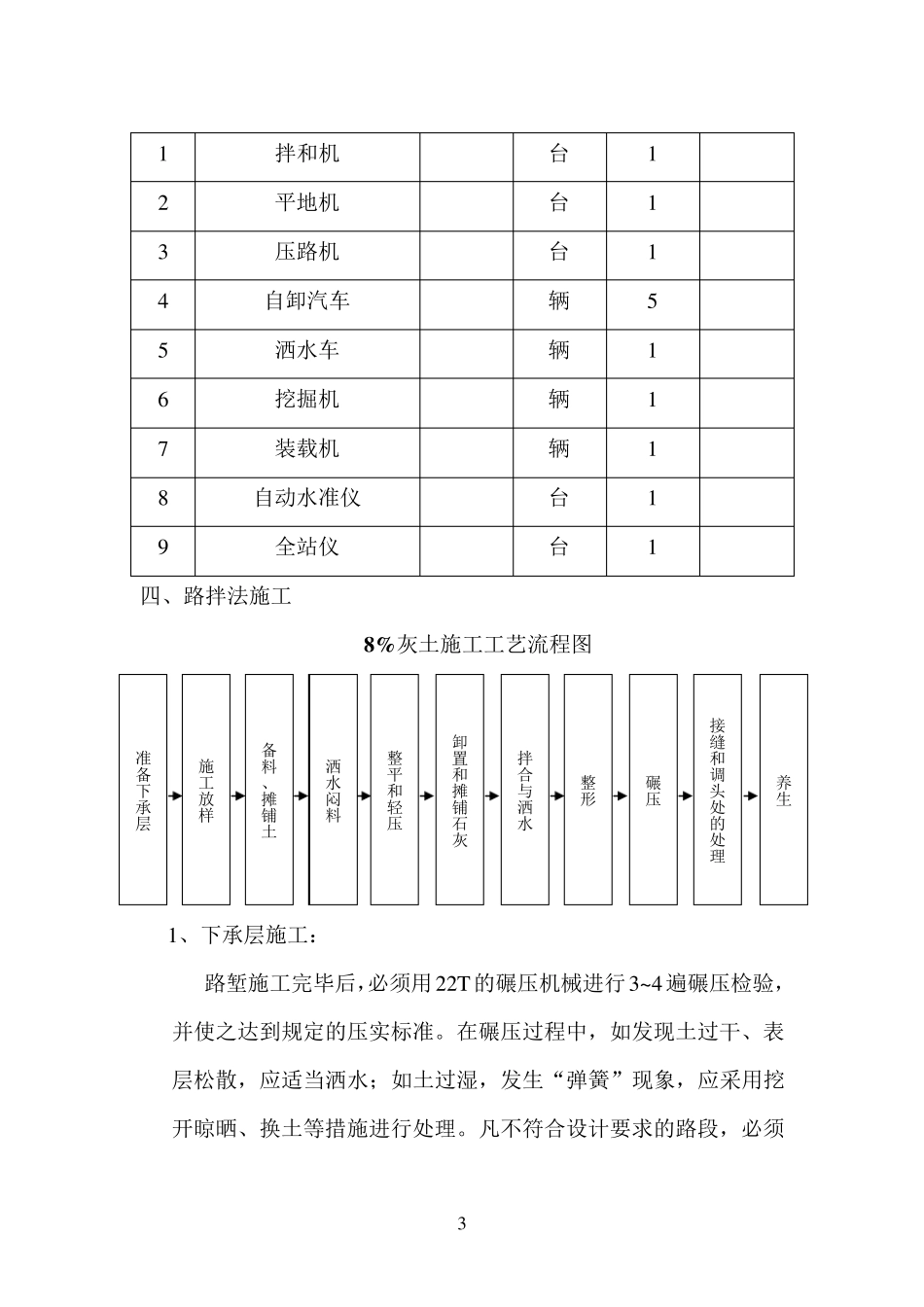 路基换填8%灰土施工方案_第3页