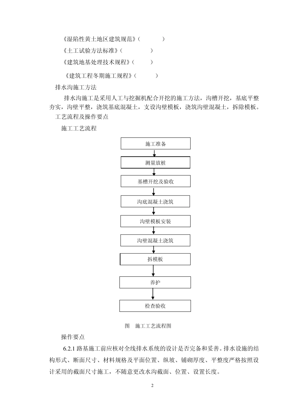 路堤排水沟施工工艺工法_第2页