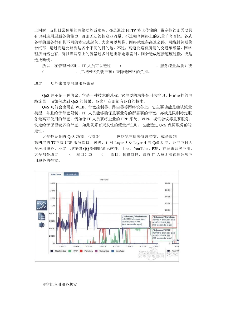 路由器QoS带宽质量保障与上网行为管理_第1页