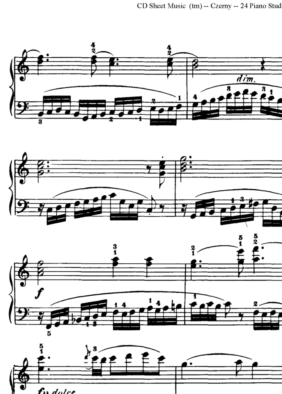 车尔尼718钢琴谱_第2页