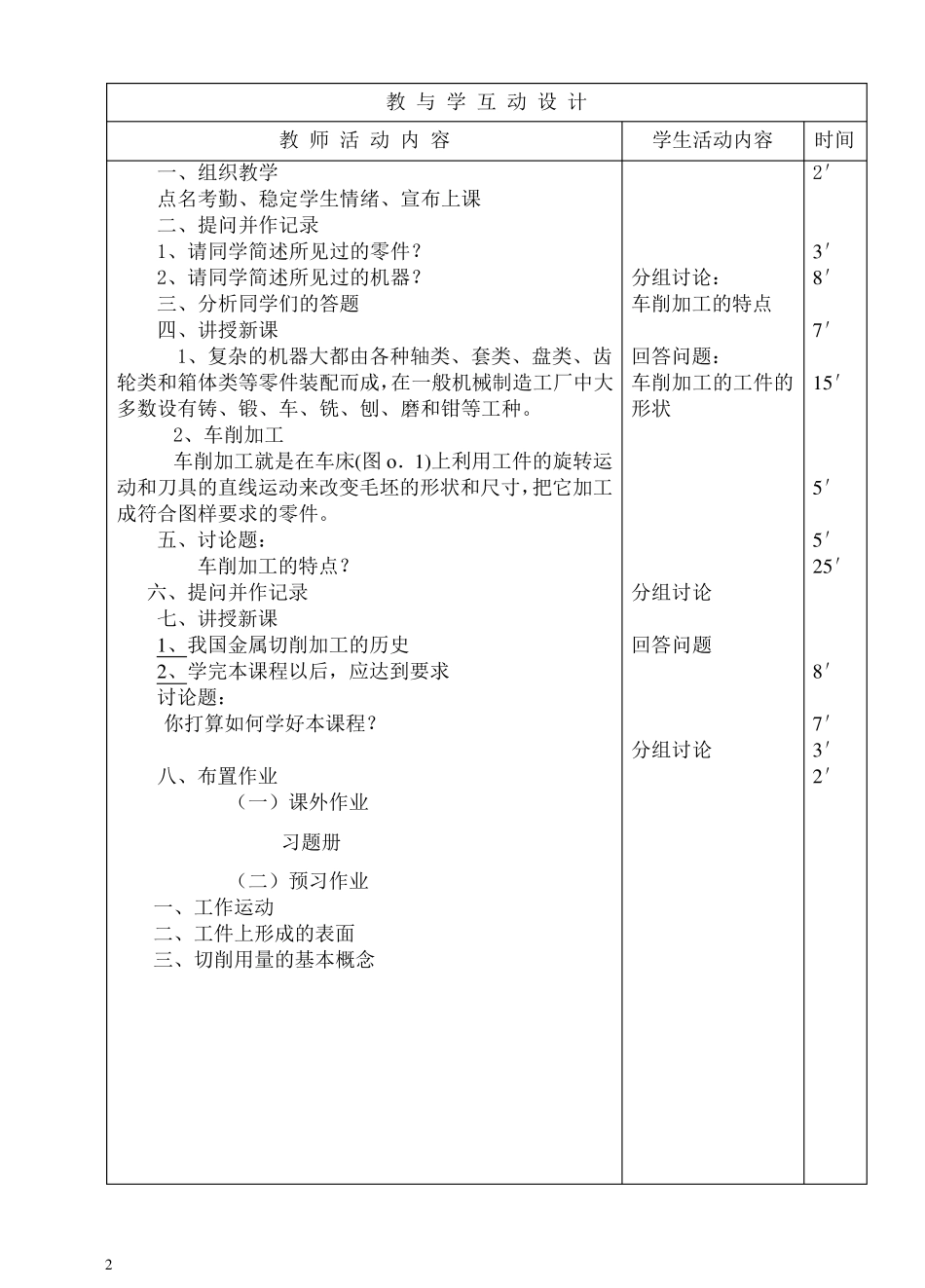 车工工艺学教案_第2页