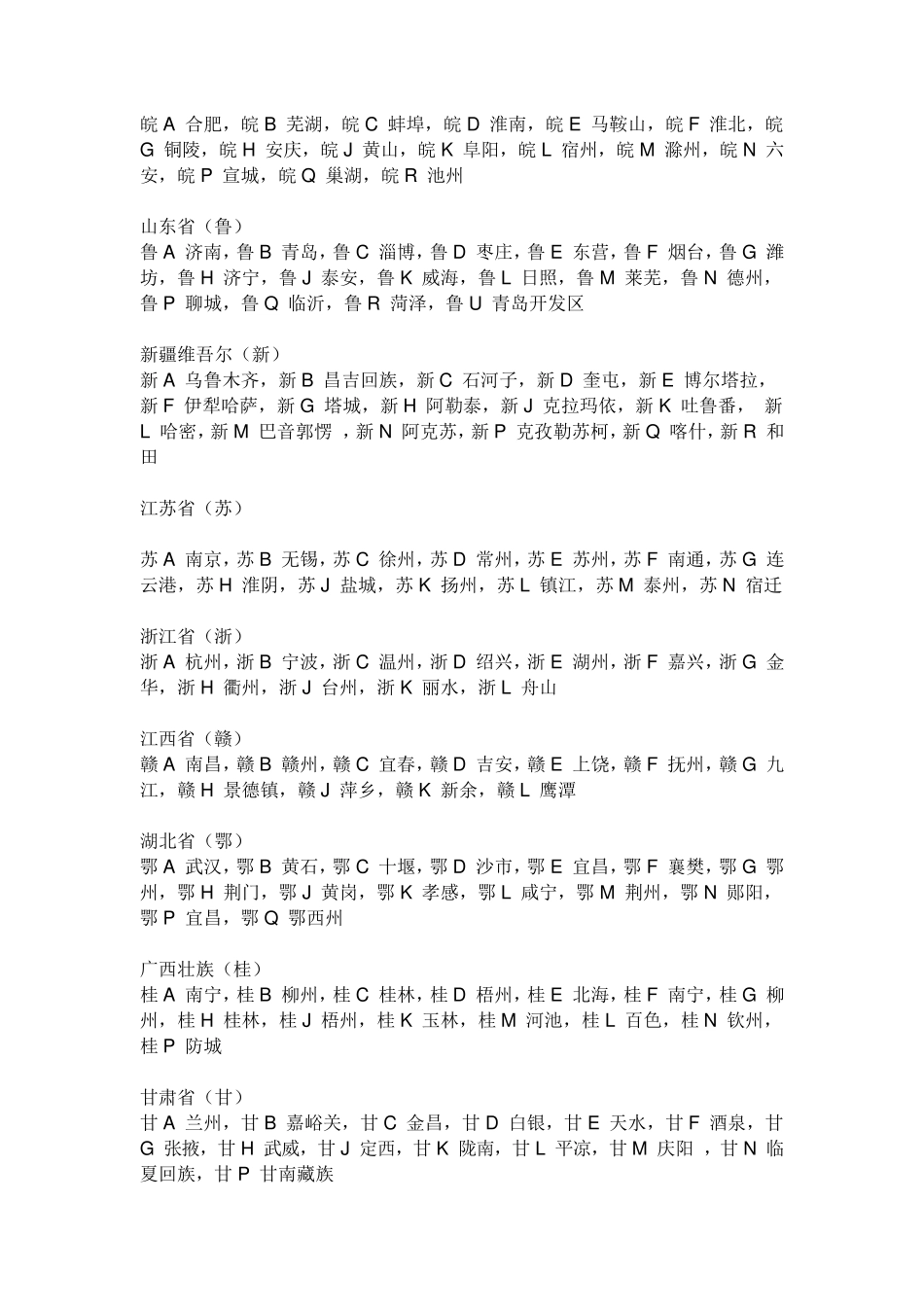 车牌号码的含义_第3页