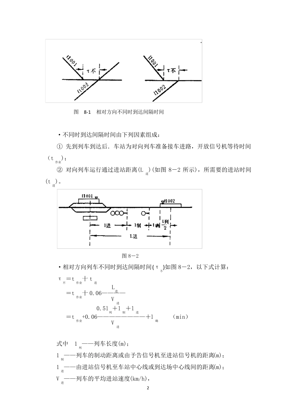 车站间隔时间标准及其查定办法_第2页