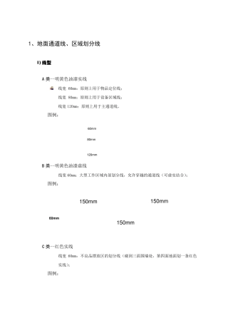 车间划线及标识管理