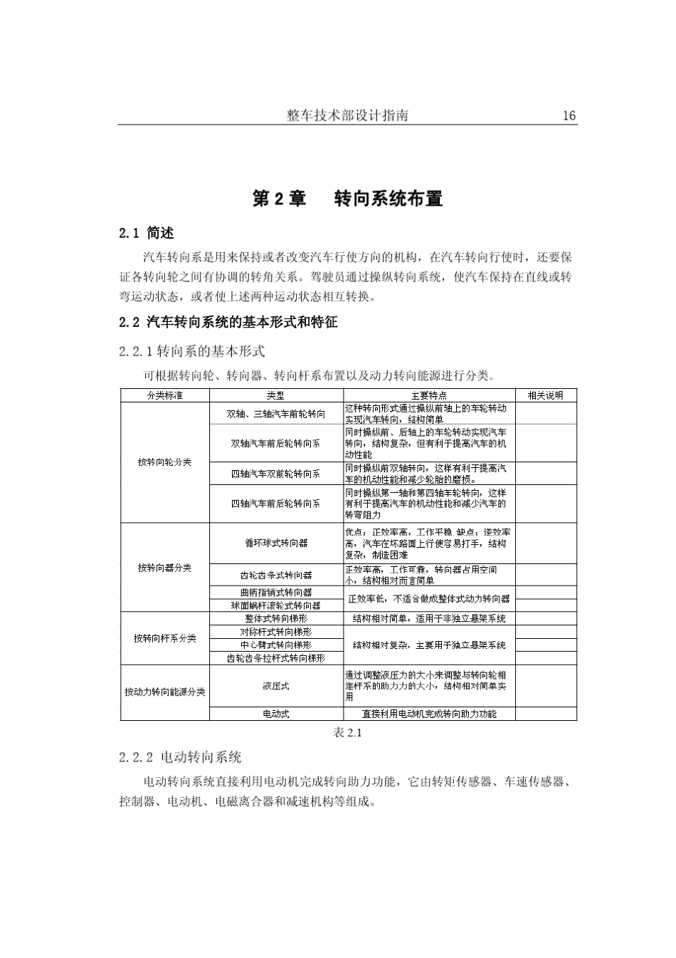 转向系统布置规范_第1页