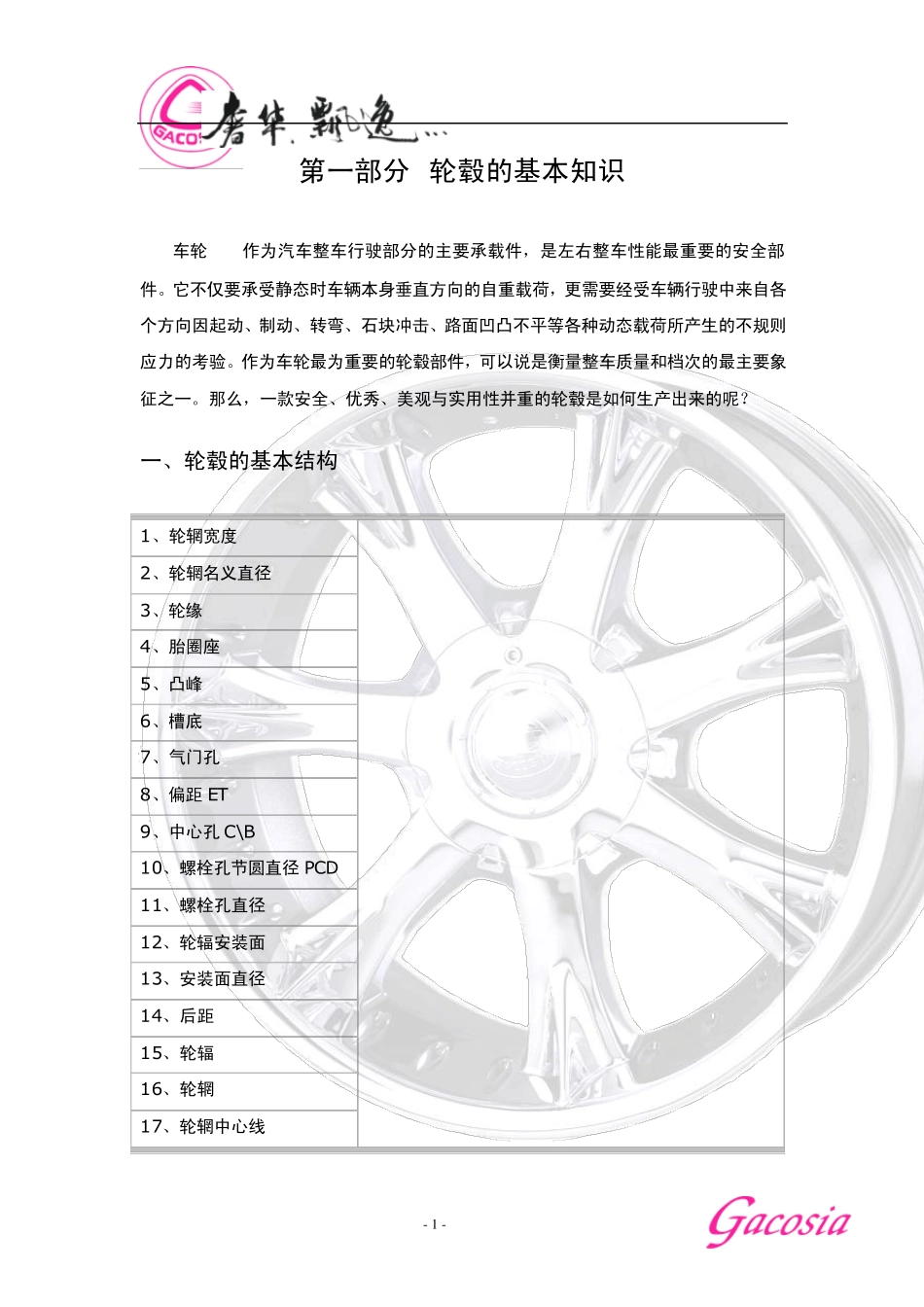 轮毂升级改装基本知识培训教材_第1页