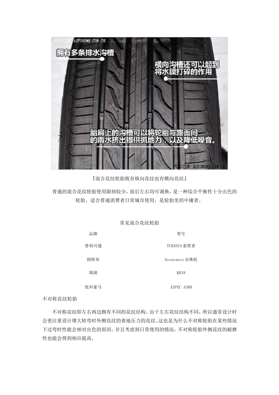 轮胎花纹与轮胎的性能关系_第3页