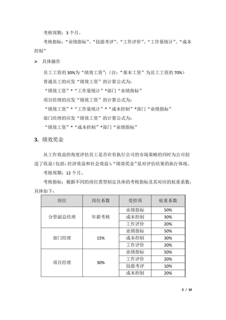 软件实施团队绩效考核程序_第2页