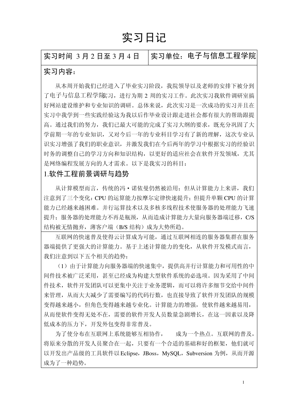 软件工程专业实习记录_第2页